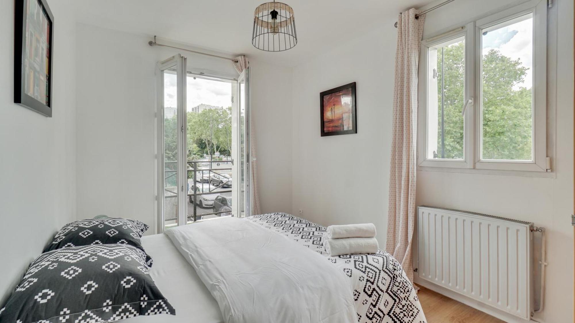 Chic Apart With Parking Near Paris Aubervilliers Extérieur photo