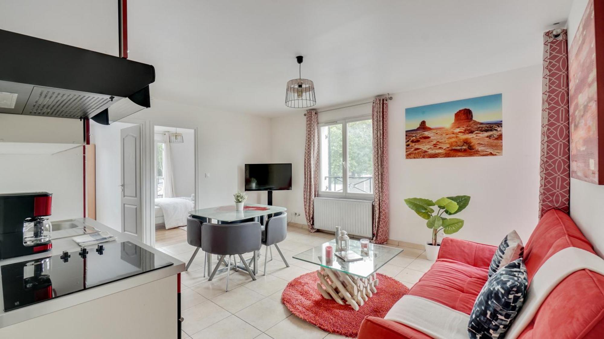 Chic Apart With Parking Near Paris Aubervilliers Extérieur photo