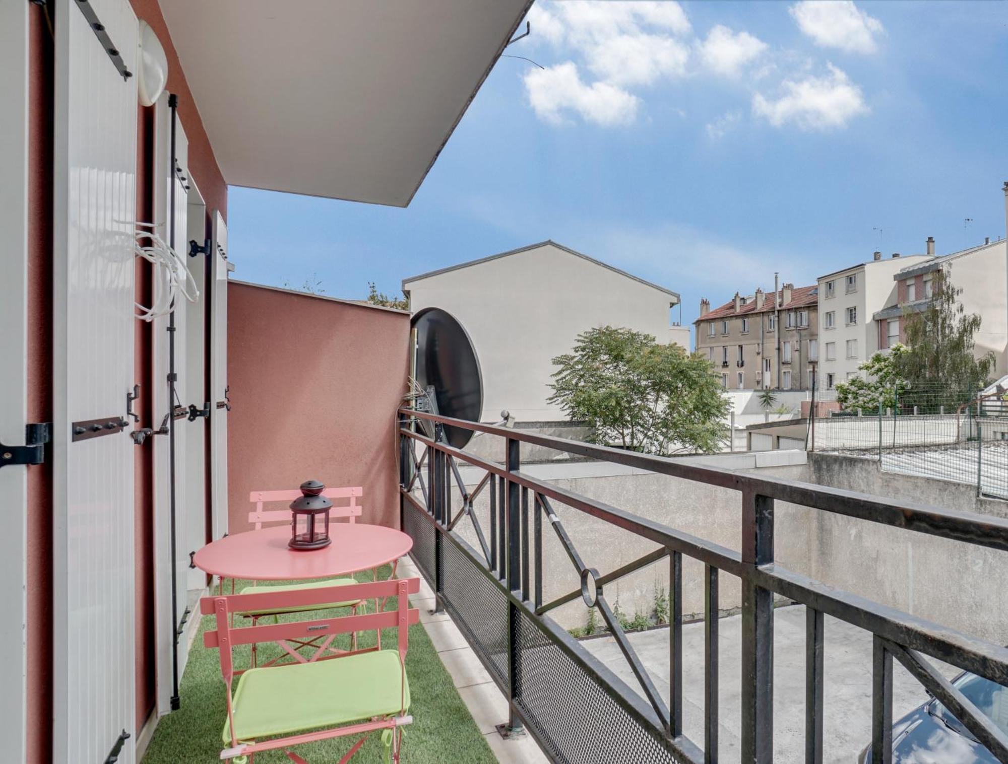 Chic Apart With Parking Near Paris Aubervilliers Extérieur photo